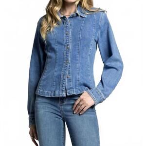 NEW WEEKEND LOS ANGELES estelle shirt in delphine wash